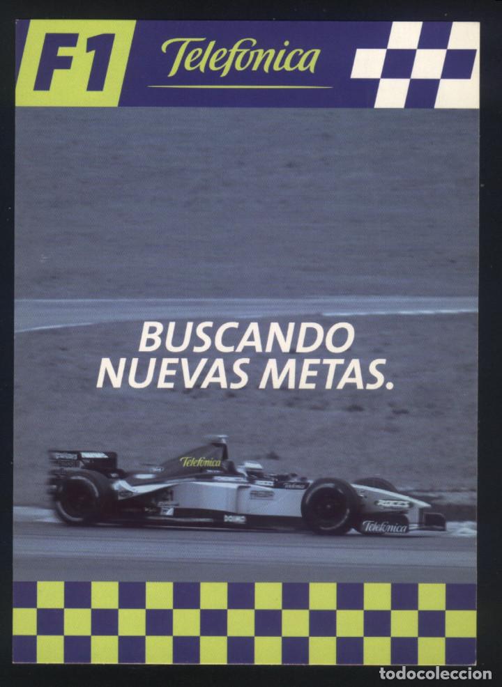 Postales: A-4284- POSTAL PUBLICITARIA. TELEFONICA. FORMULA 1. - Foto 1