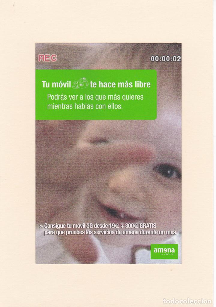 Postales: AMENA. TELEFONIA MOVIL - Foto 3