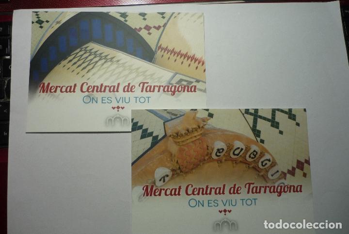 Postales: lote postales mercat central de tarragona