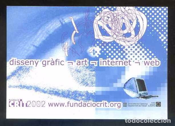 Postales: *Fundaci&oacute; CRIT. Premi&agrave; de Mar* A&ntilde;o 2002. Nueva. - Foto 1