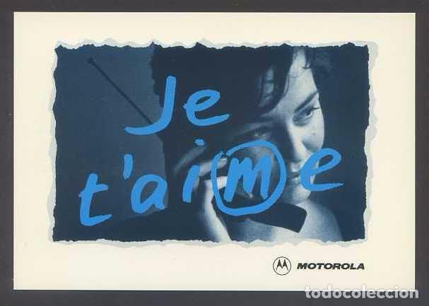 Postales: *Motorola - Je t&acute;aime* Nueva. - Foto 1