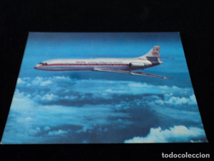 Postcards: publicidad de iberia caravelle x-r