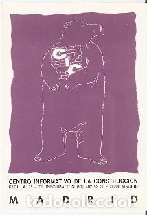 Postales: Postal Centro Informativo de la Construcci&oacute;n. Madrid 1988. ref. 72-publi142 - Foto 1