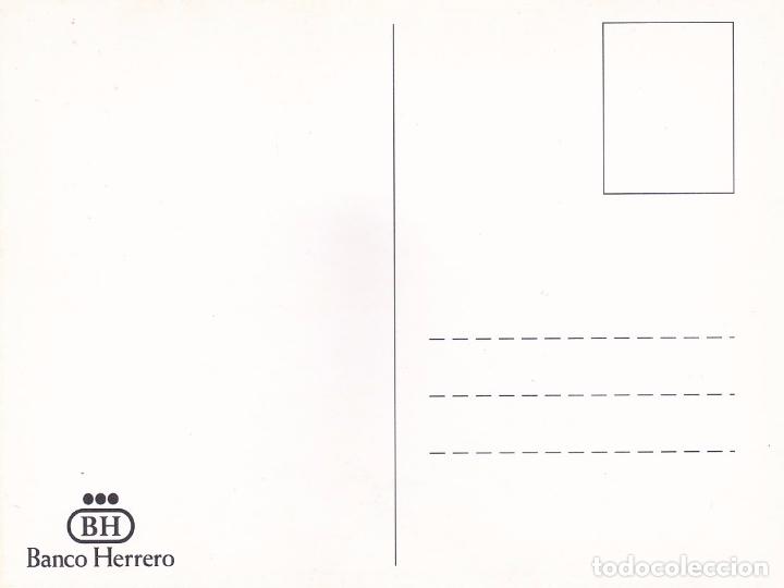 Postales: POSTAL PUBLICITARIA BANCO HERRERO. LIBRETA JUNIOR - Foto 2