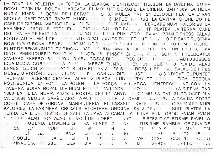 Postales: [POSTAL PUBLICITARIA] Postalfree. Girona (sin circular) - Foto 1