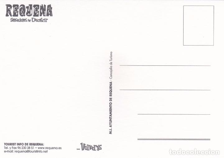 Postales: POSTAL PUBLICITARIA REQUENA (VALENCIA) - Foto 2