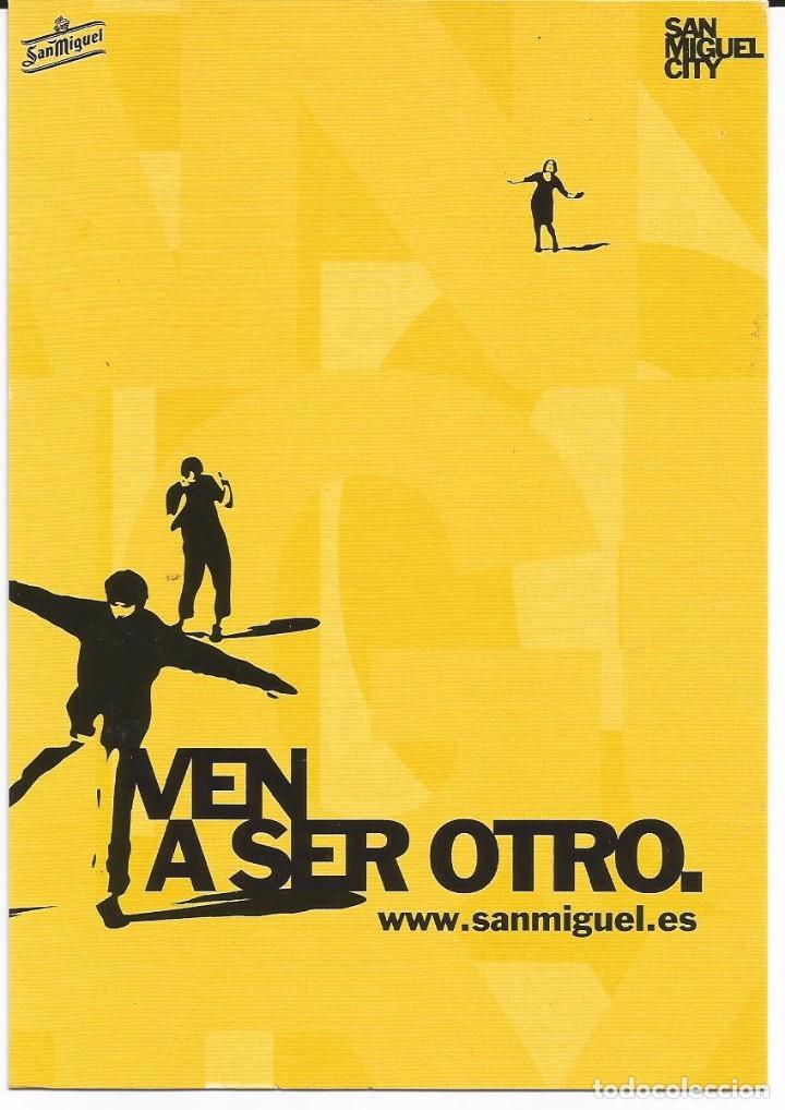 Postales: [POSTAL PUBLICITARIA] Ven a ser otro. Cerveza San Miguel (sin circular)