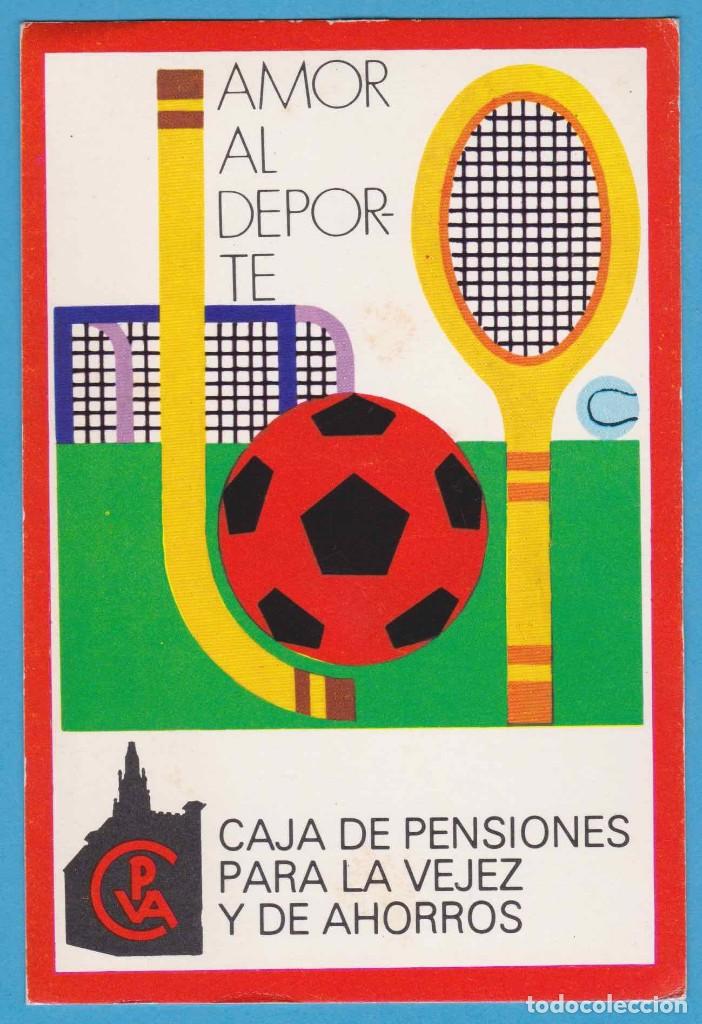 Postais: AMOR AL DEPORTE. CAJA DE PENSIONES PARA LA VEJEZ Y DE AHORROS. P1812