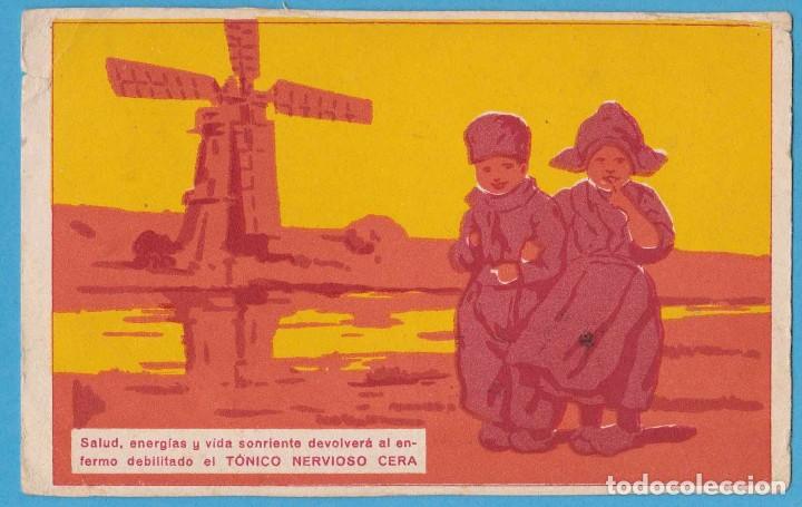 Postales: NI&Ntilde;OS HOLANDESES. T&Oacute;NICO NERVIOSO CERA.UNI&Oacute;N POSTAL UNIVERSAL. CIRCULADA EN 1915