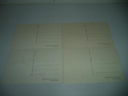 Postales: 4 POSTALES ANTIGUAS - Foto 3