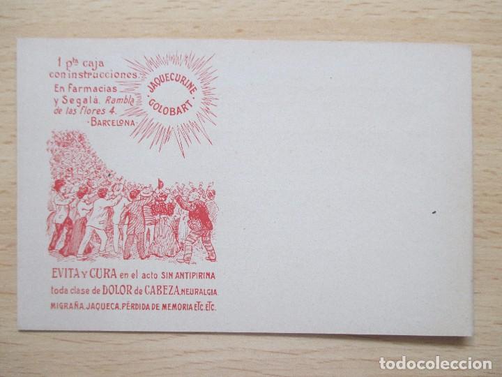 Postcards: Tarjeta postal antigua &ndash; publicidad Jaquecurine Golobart