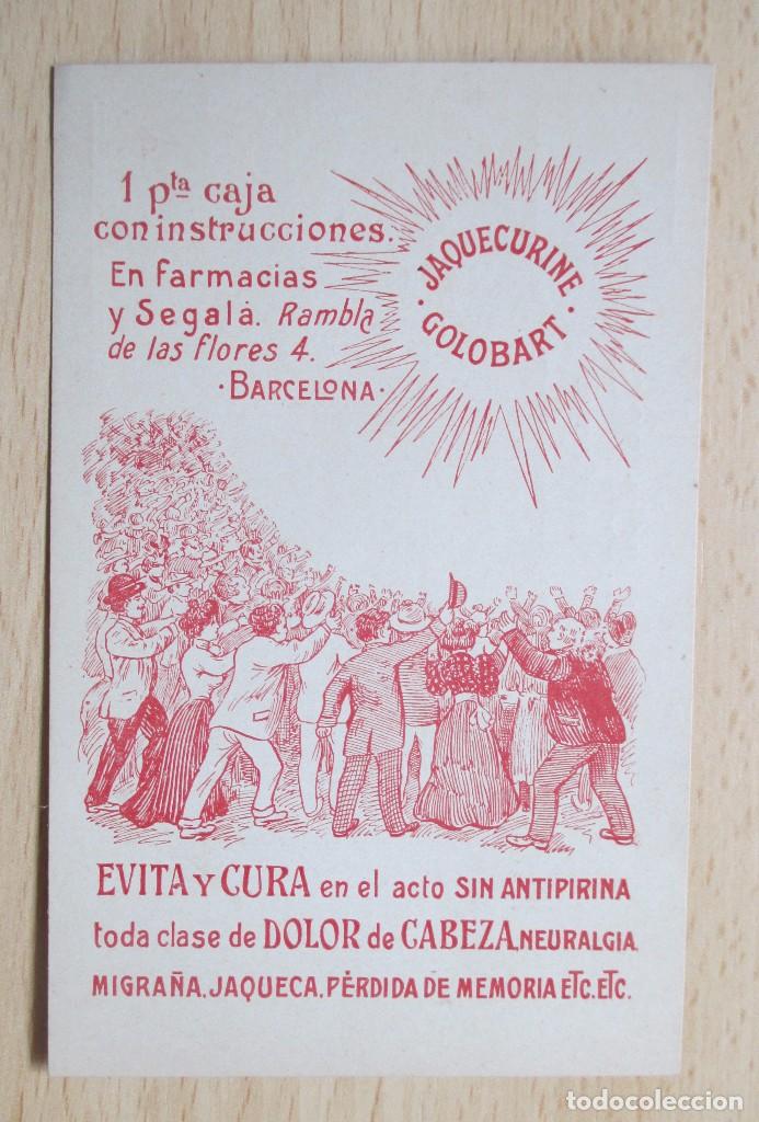 Postcards: Tarjeta postal antigua &ndash; publicidad Jaquecurine Golobart