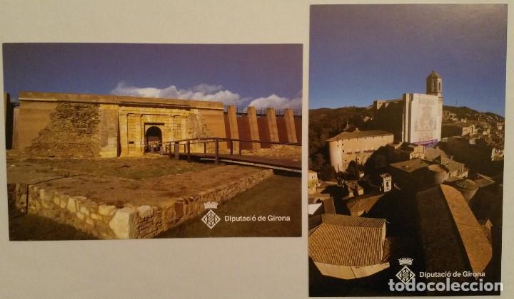 Postales: LOTE 2 POSTALES DIPUTACION DE GIRONA - Foto 1