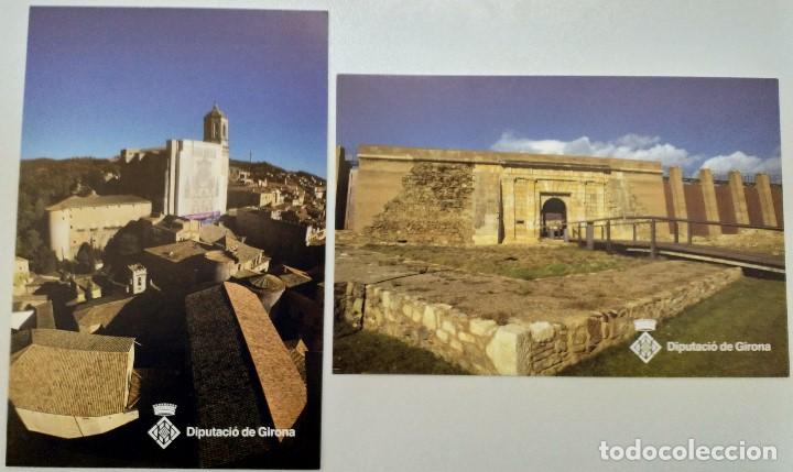 Postales: LOTE 2 POSTALES DIPUTACION DE GIRONA - Foto 3
