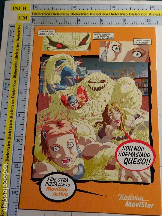 Postales: POSTAL PUBLICITARIA. MOVISTAR. TEBEO COMIC. 2220 - Foto 1