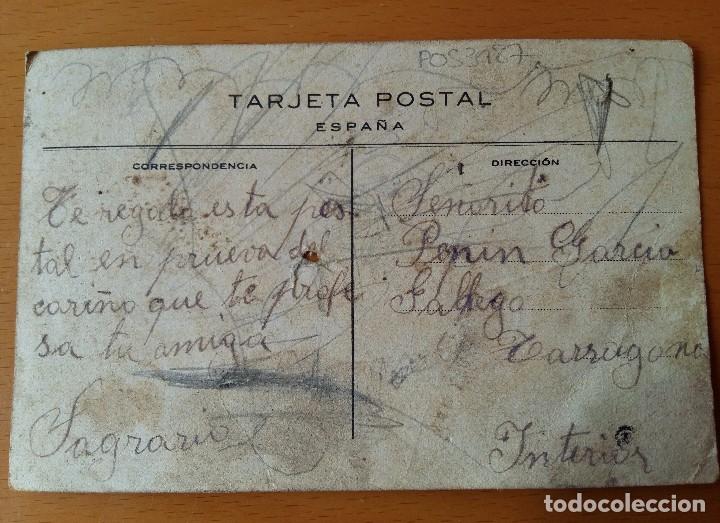 Postales: Postal publicitaria SINGER, escrita - Foto 3
