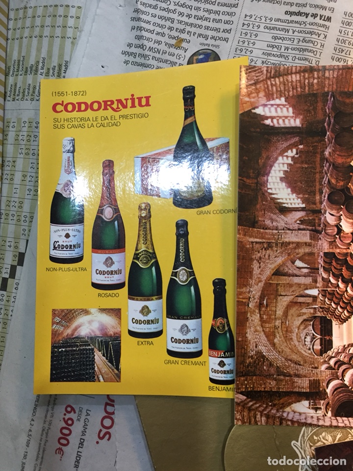 Postales: Postales Cavas Codorniu a&ntilde;os 70 - Foto 1