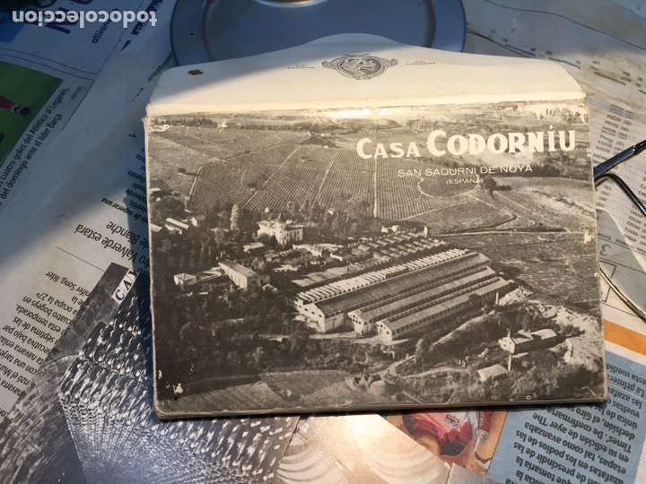 Postales: Postales Cava Codorniu a&ntilde;os 50 - Foto 1