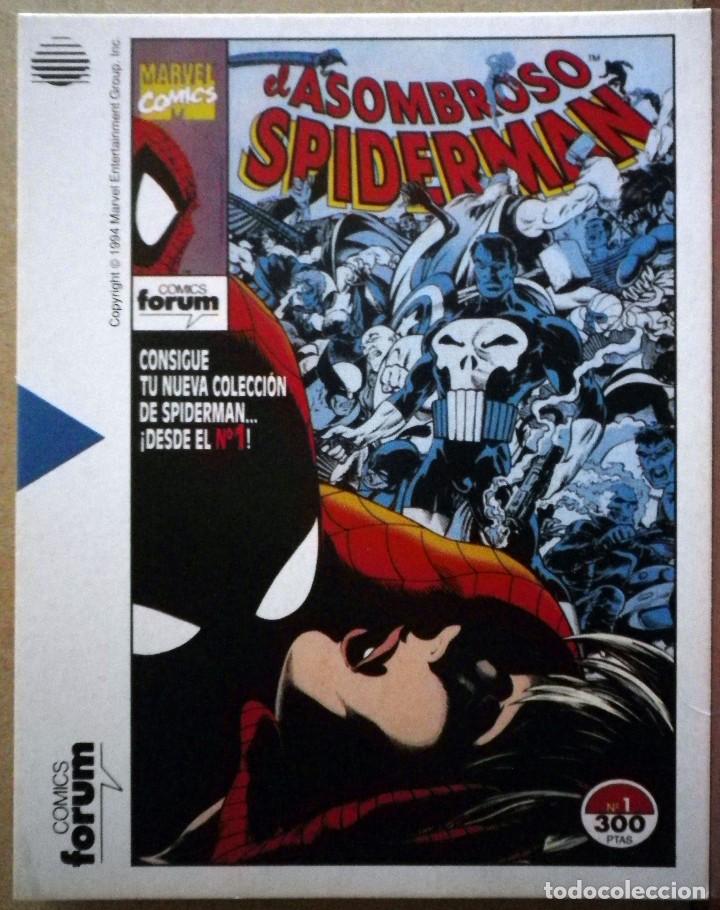 Postales: Publicidad C&oacute;mics F&oacute;rum - El asombroso Spiderman - Foto 1