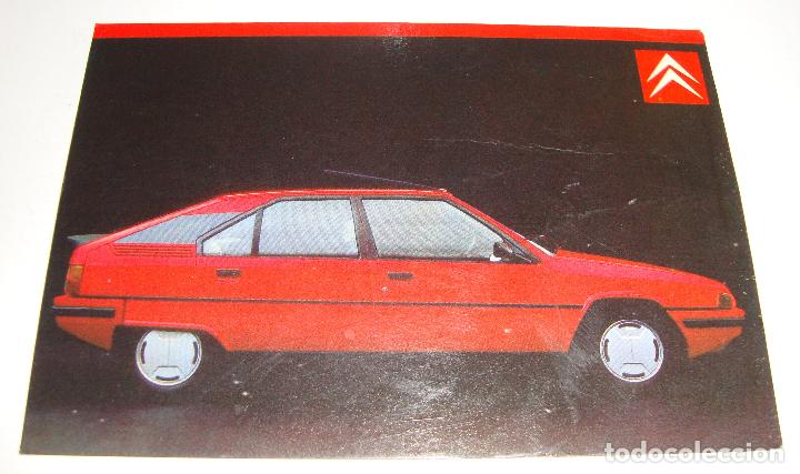 Postales: (ALB-TC-21) TARJETA POSTAL PUBLICITARIA CITROEN BX GT COLECCION 1985