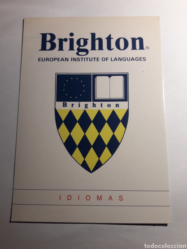 Postales: Postal Brighton instituto lenguas idiomas - Foto 1