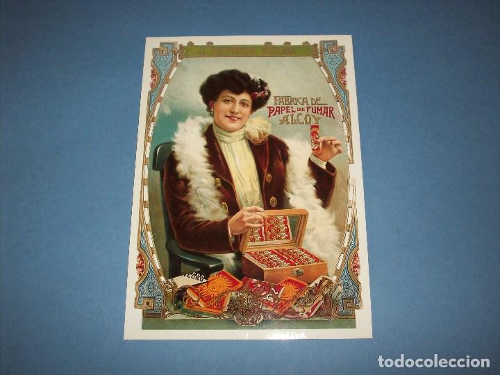 Postales: papel de fumar alcoy am82 - Foto 1