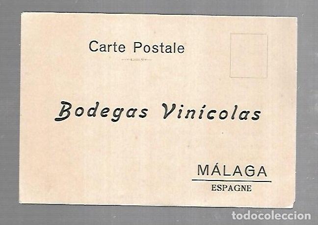 Cartoline: TARJETA POSTAL PUBLICITARIA. BODEGAS VINICOLAS. MALAGA.