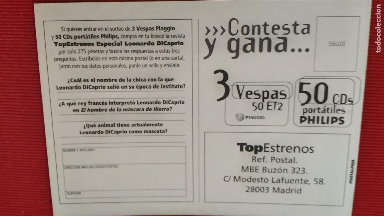 Postales: Propaganda de Topestrenos: Leonardo dicaprio - Foto 2