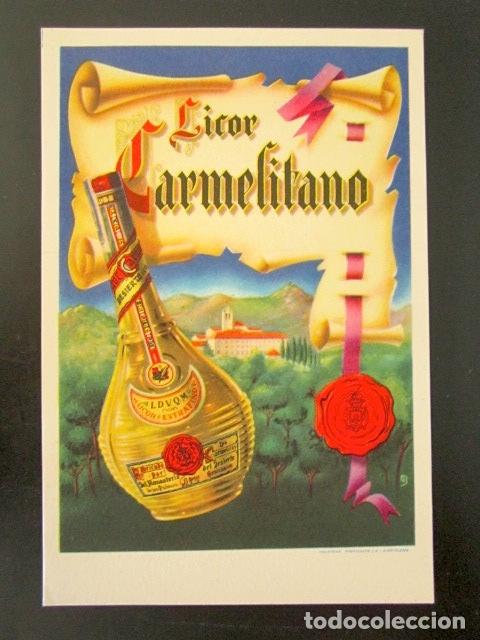 Postales: POSTAL PUBLICITARIA. LICOR CARMELITANO. - Foto 1