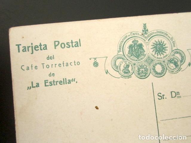 Postales: POSTAL PUBLICITARIA. CAFE TORREFACTO DE LA ESTRELLA. - Foto 2