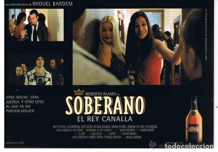 Postales: 1 POSTALFREE PUBLICITARIA. ** EL REY CANALLA ** SOBERANO ** - Foto 1