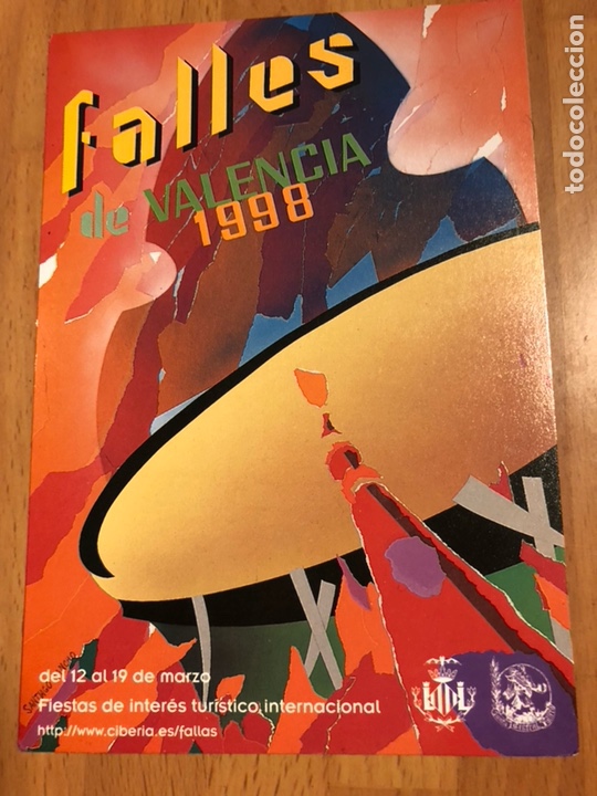 Postales: Tarjeta postal fallas de valencia 1998 - Foto 1