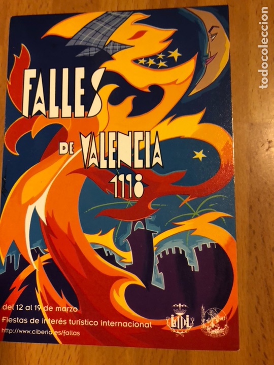 Postales: Tarjeta postal fallas de valencia 1998 - Foto 1