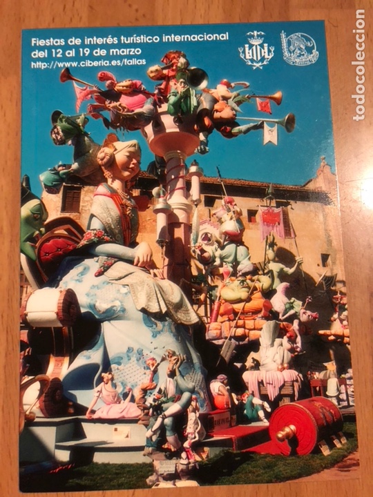 Postales: Tarjeta postal fallas de valencia 1999 - Foto 1
