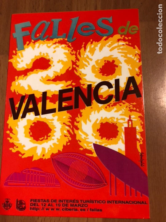 Postales: Tarjeta postal fallas de valencia 2000 - Foto 1