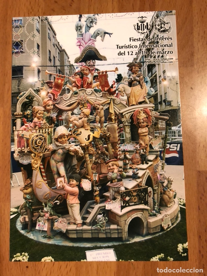 Postales: Tarjeta postal fallas de valencia 2003 - Foto 1