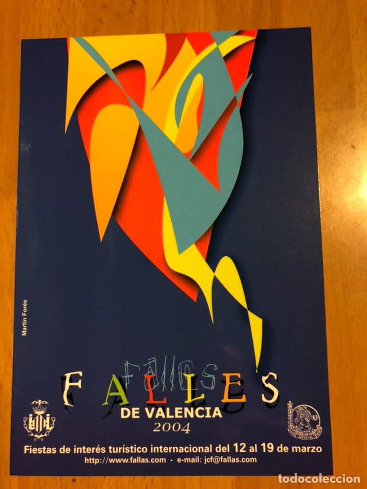 Postales: Tarjeta postal fallas de valencia 2004 - Foto 1