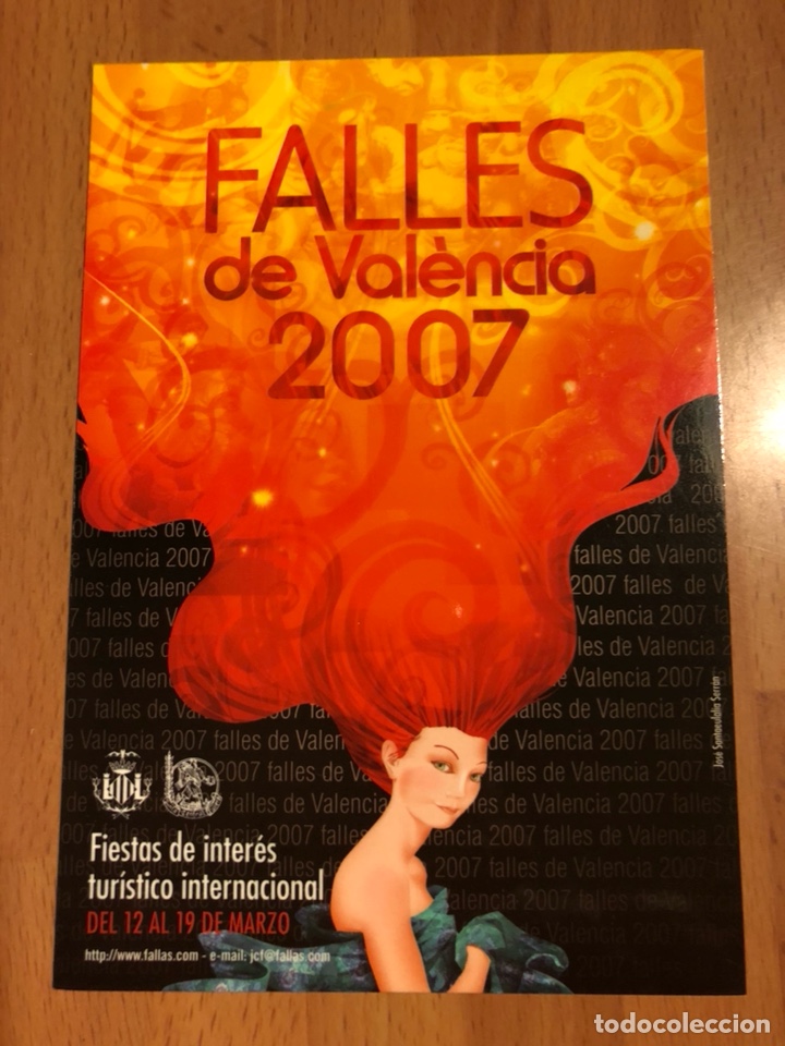 Postales: Tarjeta postal fallas de valencia 2007 - Foto 1