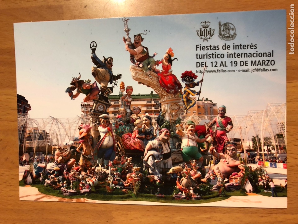 Postales: Tarjeta postal fallas de valencia 2007 - Foto 1