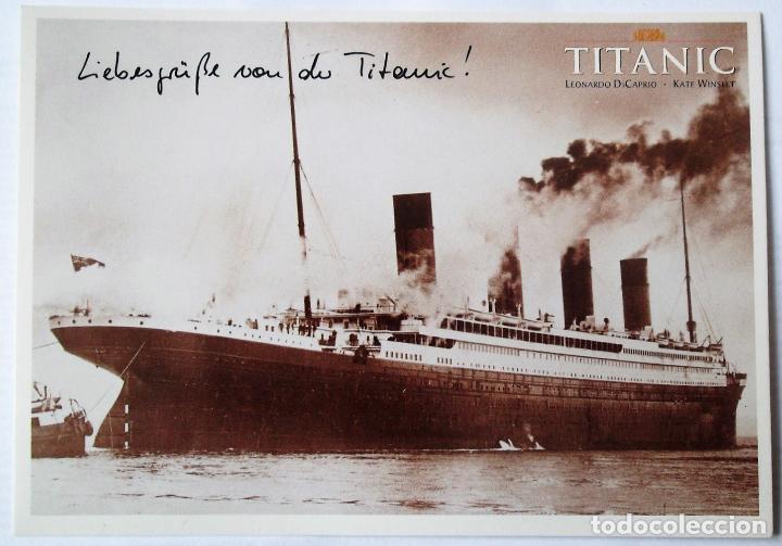 Postales: Publicidad: Titanic. Estreno en Kino. Nueva. Blanco/Negro