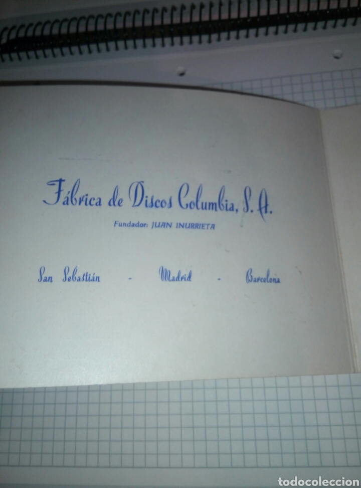 Postales: Postal navidad discos Columbia - Foto 2