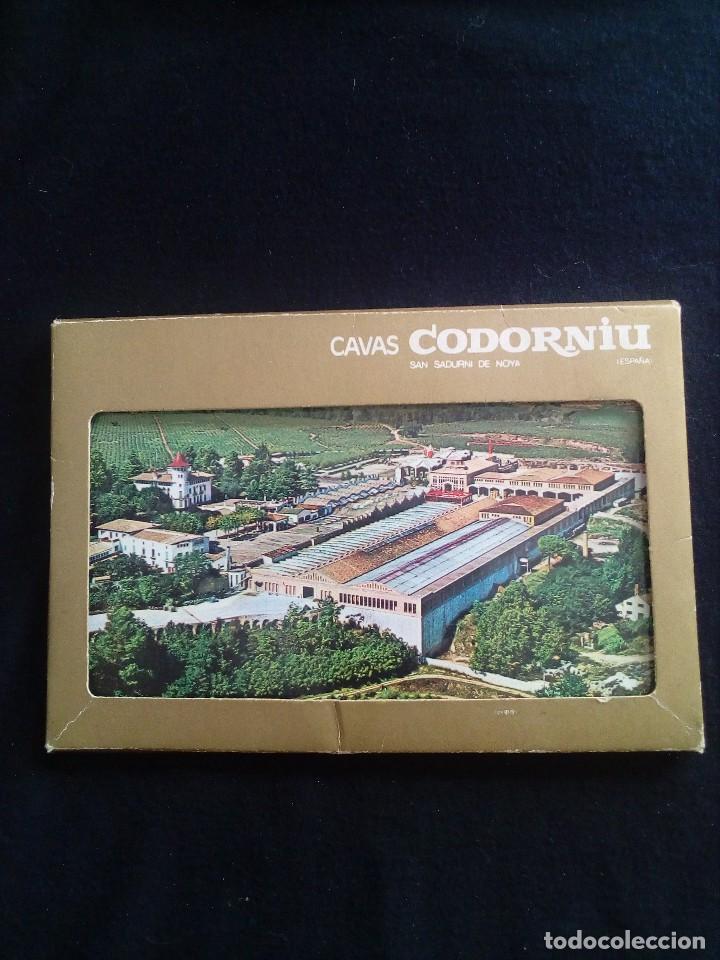 Postales: Cinco postales promocionales cavas codorniu - Foto 1