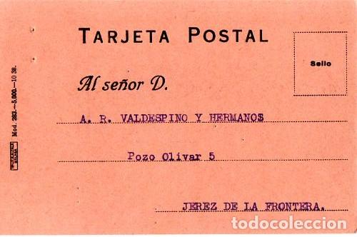 Postais: TARJETA POSTAL PUBLICITARIA. COMPA&Ntilde;IA NACIONAL DE LOS FERROCARRILES DEL OESTE DE ESPA&Ntilde;A. 1941.