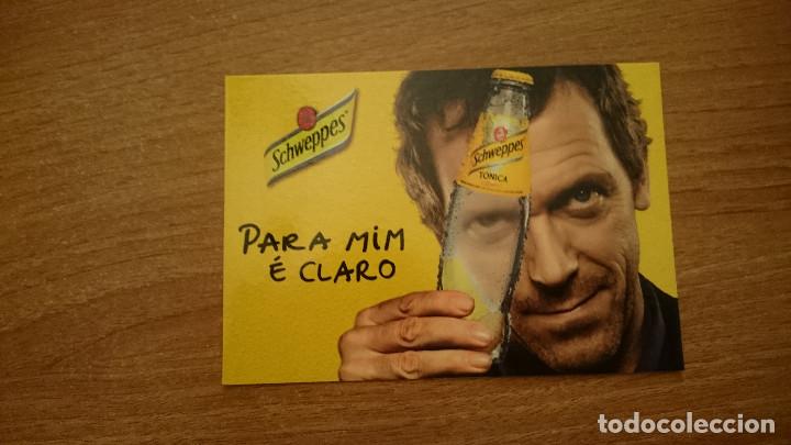 Postales: POSTAL SCHWEPPES SIN CIRCULAR - Foto 1