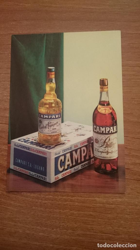 Postales: POSTAL CAMPARI  SIN CIRCULAR - Foto 1
