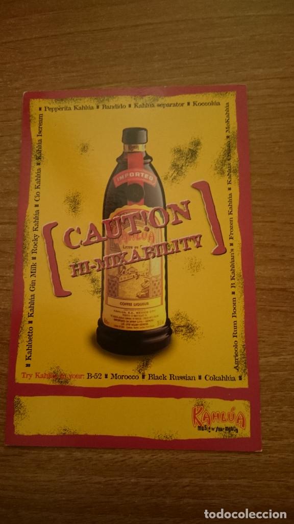 Postales: POSTAL MIX KAHLUA WITH SIN CIRCULAR - Foto 1