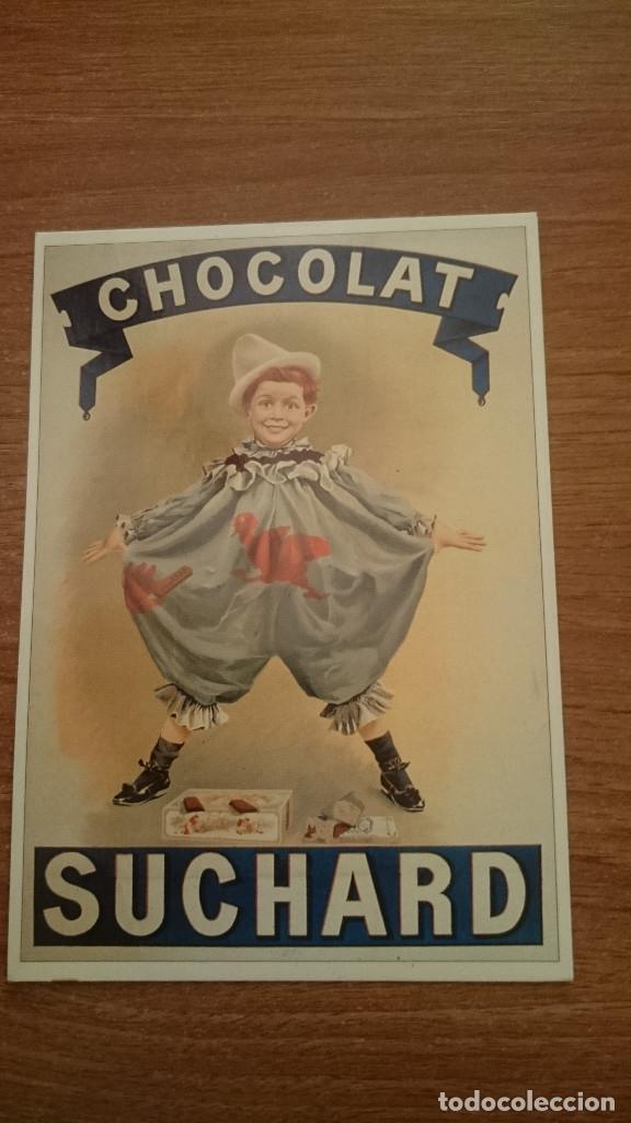 POSTAL CHOCOLAT SUCHARD PUBLICIDAD
