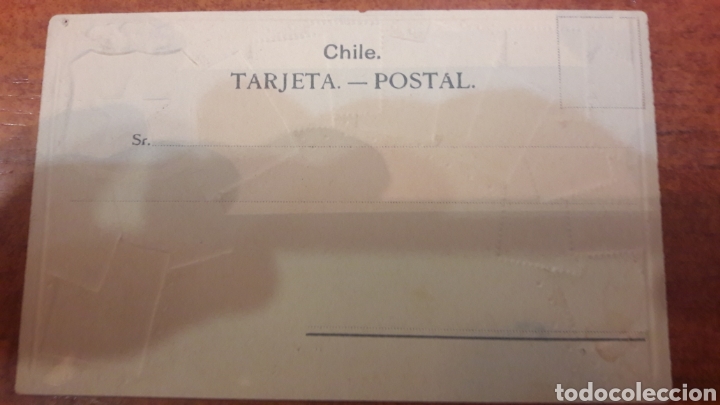 Postales: Chile tarjeta sellos - Foto 2