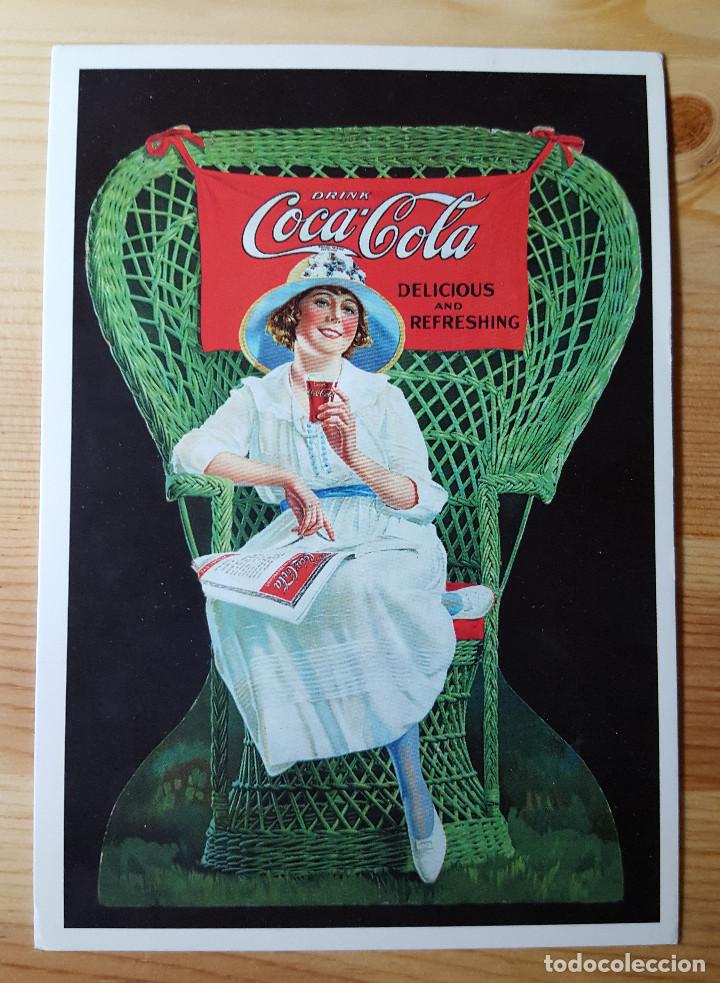 Postkarten: Posta Drink Coca Cola Pin Up con sellos de Franco