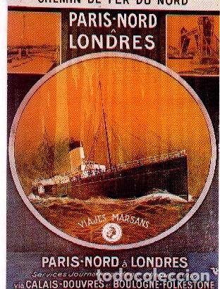 Postales: Postal Chemis de Fer Du Nord. ref. 7-433 - Foto 1